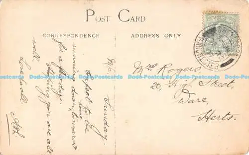 R172413 A Jolly Christmas. 1907. Postkarte