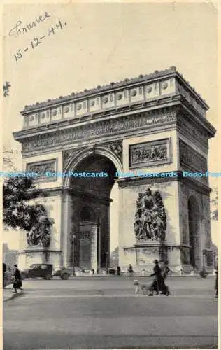 R172424 Arc de Triomphe. Marcel Bovis. 1917