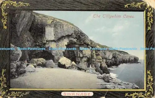 R173395 The Tillywhim Caves. Swanage. J. Welch. 1919