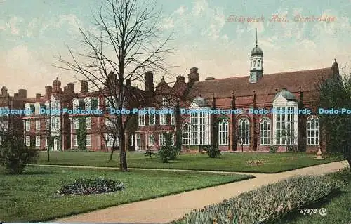 R173437 Sidgwick Hall. Cambridge. Valentinstag. 1912