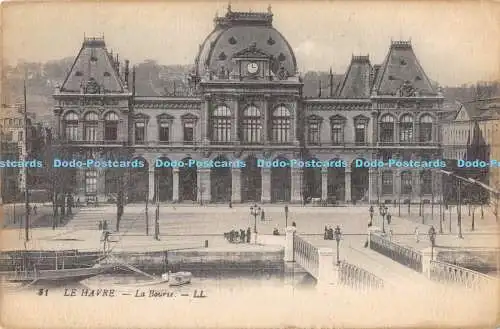 R173480 Le Havre. La Bourse. LL. Levy Fils. 1917