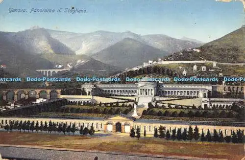 R173484 Genua. Panorama di Staglieno. D. T. 220. 1913