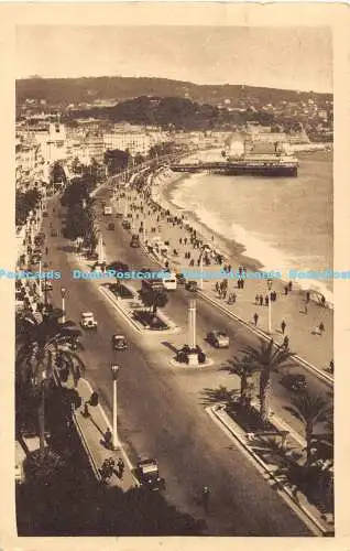 R172559 Cote dAzur Artistique. Schön. Vue generale de la Promenade des Anolais. L