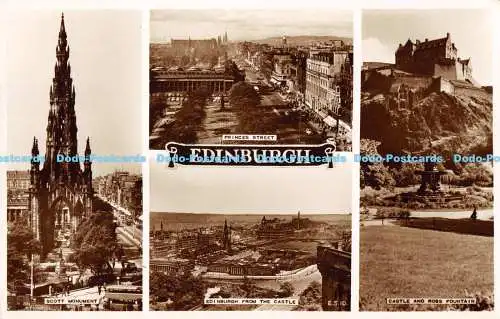 R173528 Edinburgh. RP. 1959. Multi View