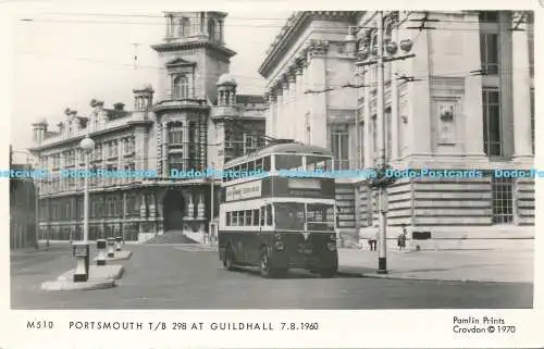 R173531 Portsmouth. Guildhall. Pamlin Prints. RP