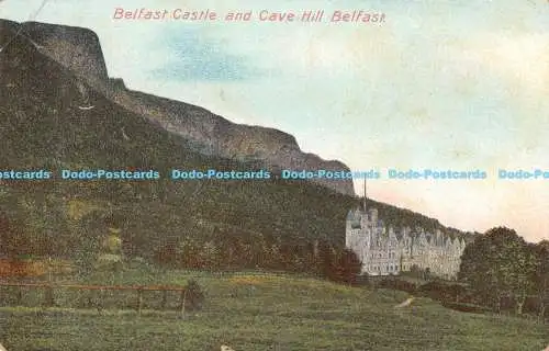 R173545 Belfast Castle und Cave Hill Belfast. Signalserie E. und S