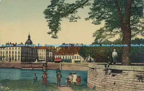R172643 Chalon sur Saone. Rond Point de l Hopital. Kombierer. 1914