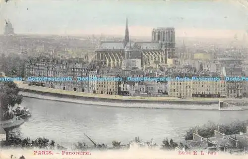 R173615 Paris. Panorama. E.L. 1906