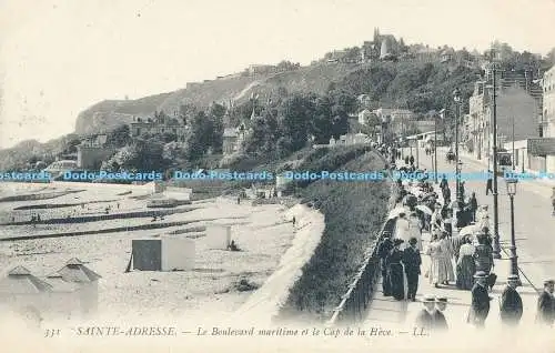 R174178 Sainte Adresse. Le Boulevard Maritime et le Cap de la Heve. LL. Nr 331