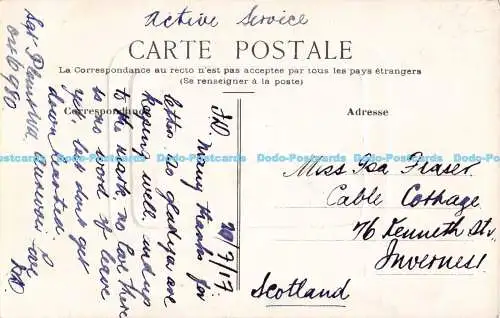 R172780 unbekannter Ort. Lackierung. Unbekannter Autor. Postkarte