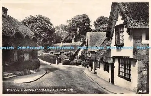 R173723 Das alte Dorf. Schaftlin. Isle of Wight. Nahe. 1948