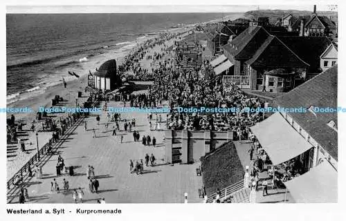 R173751 Westerland a.Sylt. Kurpromenade. Nr. 998