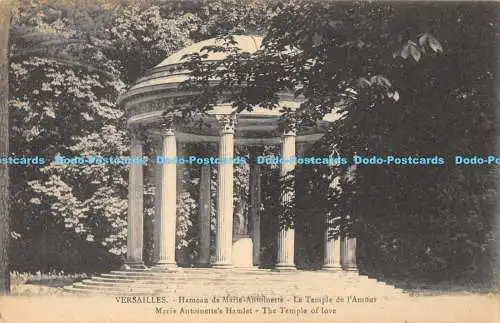 R174305 Versailles. Hameau de Marie Antoinette. Le Temple de lAmour. Der Tempel