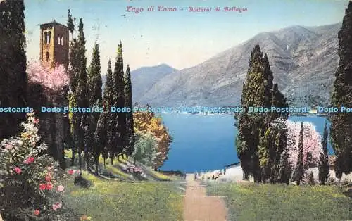 R174312 Lago di Como. Dintorni di Bellagio. Brunner