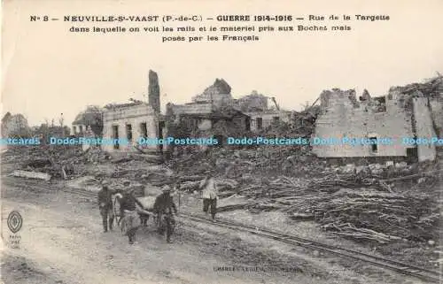 R173798 Nr. 3. Neuville St. Vaast. P. de C. Guerre 1914 1916. Charles Ledieu. D.