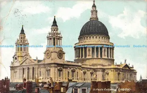R174369 St. Pauls Cathedral. London. Gordon Smith. 1905