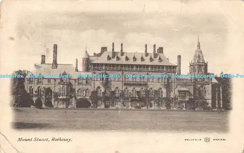 R172910 Mount Stuart. Rothesay. Zuverlässige Serie. 1905