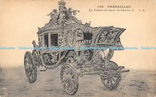 R174417 Versailles. La Voiture du Sacre de Charles X.L. Ragon