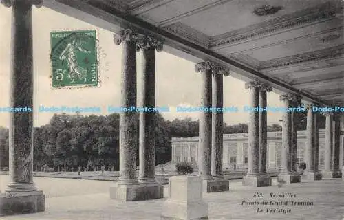 R174435 Versailles. Palais du Grand Trianon. Le Peristyle. A. Bourdier