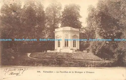 R174442 Versailles. Le Pavillon de la Musique a Trianon. A. Bourdier. 1907