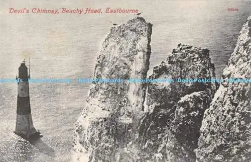 R175326 Teufelsschornstein. Beachy Head. Eastbourne. R. Fisch