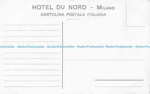 R175335 Milan. Gare Centrale. Hotel du Nord. Gare Centrale. Komfort modern. V.C