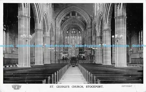 R175572 St. Georges Kirche. Stockport. Grenville Serie. RP. 1915