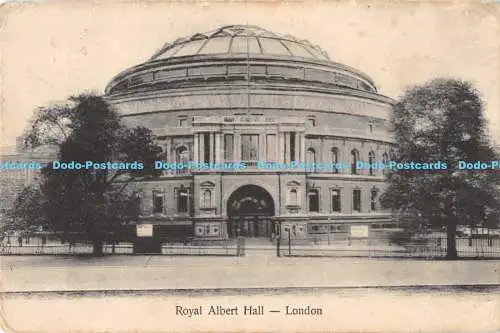 R177324 Royal Albert Hall. London. E.S.Nr. 33. 1906