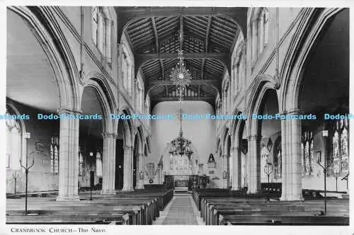R175729 Cranbrook Church. Das Kirchenschiff. Sunbeam Serie Margate