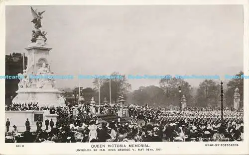 R175733 Queen Victoria Memorial. Enthüllt von H. M. King George V. Beagles und Co.