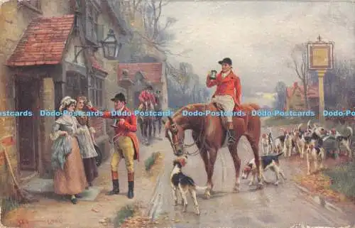 R176714 A. Vivian Mansell. Jagd Serie 11. Kunstverlag. 1914