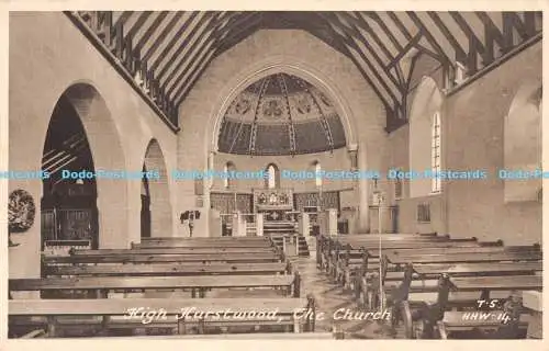 R175831 High Hurstwood. Die Kirche. T.S.HHW. 14. Friths Serie