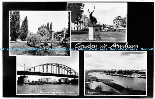 R176851 Groeten uit Arnheim. 1957. Multi View