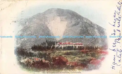 R177677 Pfeilspitze Berg. Kalifornien. Gesetz des Kongresses vom 19. Mai. 1898. 1905