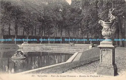 R179405 Versailles. Parc du Grand Trianon. Bassin du Plafond