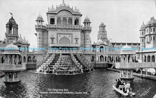 R176957 Die Kongresshalle. Imperial International Exhibition. London. 1909. Vale