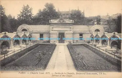 R177084 Paris. Kapelle Ludwig XVI. Jardin de la Chapelle. Boulevard Haussmann. T