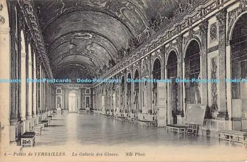 R178718 Palais de Versailles. La Galerie des Glaces. ND