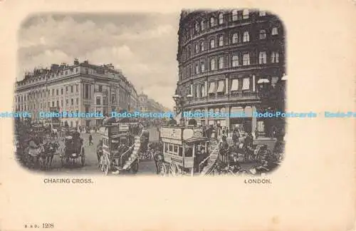 R178741 Charing Cross. London. Postkarte