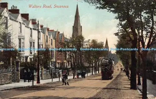 R178751 Walters Road. Swansea. Valentinstag. 1910