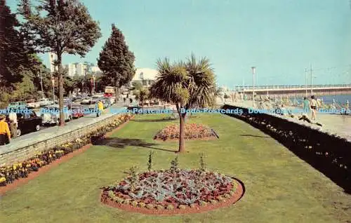 R177915 The Promenade Gardens. Torquay. Devon. Cotman Color Serie. Jarrold. 198