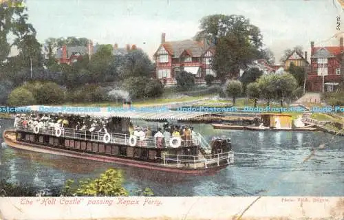 R177966 The Holt Castle passiert Kepax Ferry. Frith. Frau A. Roberts