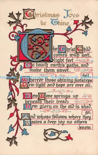 R179751 Christmas Joys Be Thine. 1944