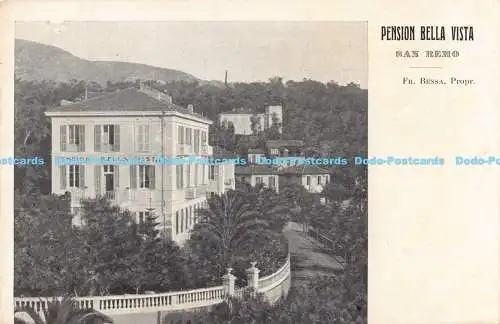 R178981 Pension Bella Vista. San Remo. Fr. Bensa