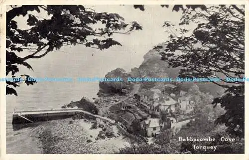 R178179 Babbacombe Cove. Torquay. W.J. Nahe. 1947