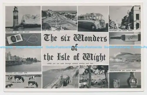 C000008 Sechs Wunder der Isle of Wight. RP. Nahe. Multi View