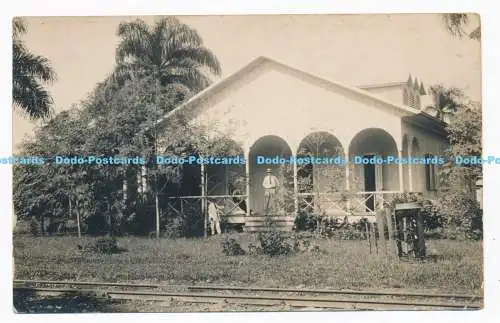 C000954 Haus bei der Eisenbahn. Postkarte