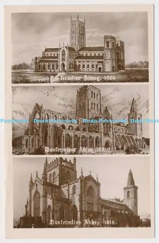 C001174 Dunfermline Abbey. Mehrfachansicht. Herbert Serie