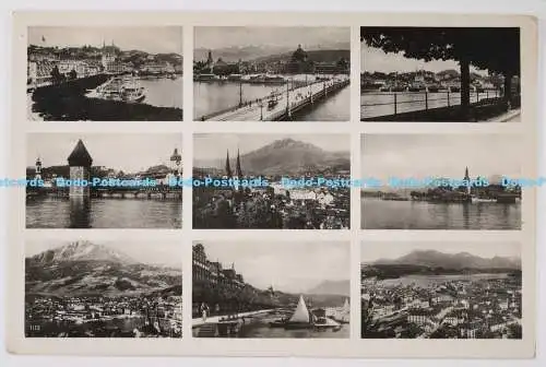 C001678 Luzern. Alfredo Finzi. Lugano. Multi View. 1929