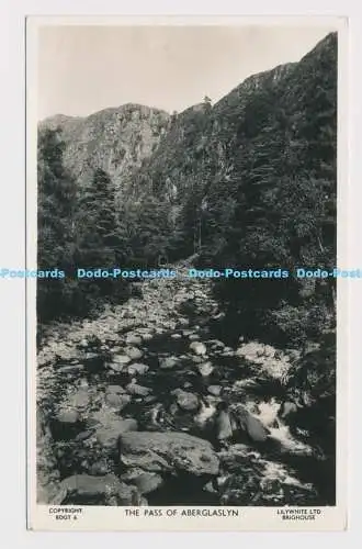 C001239 Pass von Aberglaslyn. Lilywhite. RP. 1959